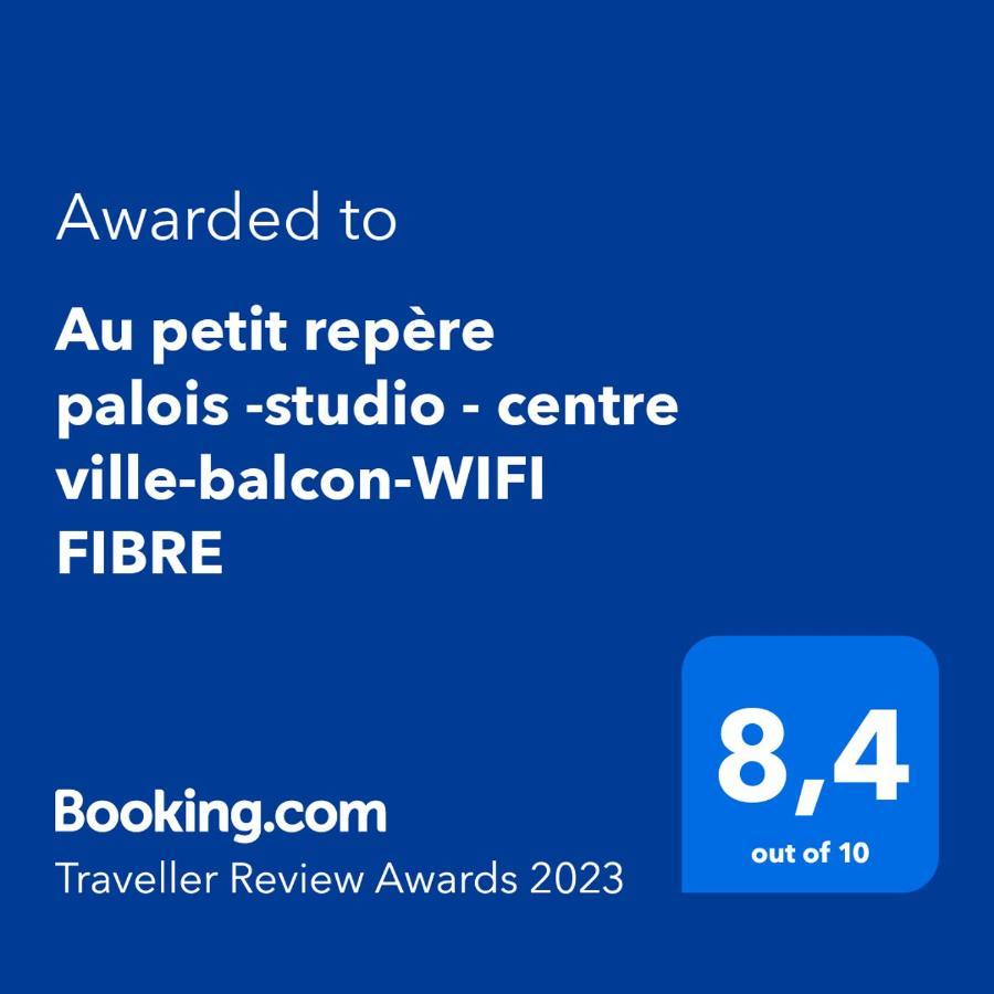 Au Petit Repere Palois -Studio - Centre Ville-Balcon-Wifi Fibre По Экстерьер фото